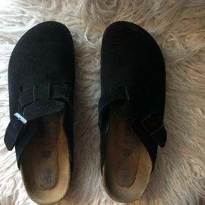 Closed toe Birkenstock